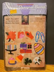 NEW Amazing Design CELEBRATIONS SEASONS FLOPPY DISK 3.5 Machine Home Embroidery