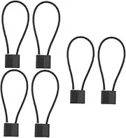 Angoily 3sets Steel Motorcycle Lock Cycle Safety Cable Lock Lock for Locker Wardrobe Material 2pcs*3