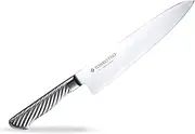 Tojiro F-889 Gyuto Knife, 8.3 inches (210 mm), Made in Japan, Cobalt Alloy Steel, Double-Edged, Chef's Knife, Can Be Used for Cutting Meat, Cooking Fish and Vegetables, Easy to Grip Tornado Pattern,