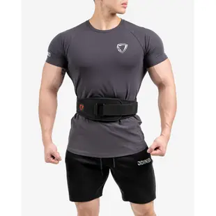 【TeamJoined】 弧型訓練輕便腰帶【黑】健身 護具 運動防護 關節 運動 重量訓練 腰部防護