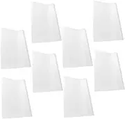 GRADENEVE 8 Pack Waterproof Drawer Liners Kitchen Cabinet Liner Non Slip Fridge Organiser Mats Cuttable