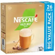 Nescafe Hazelnut Sachets 26 Pack