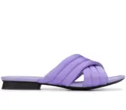 Womens Camper Casi Myra Casual Dress Purple Silky Strap Sandals NEW