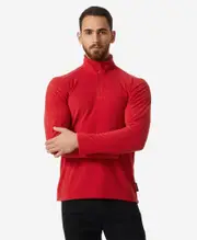 DAYBREAKER 1/2 ZIP FLEECE, 163 Red | Helly Hansen AU