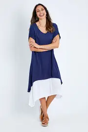 Marina Overlay Duo Dress--COR-LCD25167