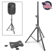 Pyle Tripod PA Speaker Stand Holder Mount, Adjustable, Rugged Steel Construction