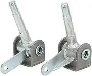 4.5in x 5/8in Steel Alloy Spindle Bracket Set - 2pcs Right & Left - Go Kart Accessory - Go Kart Spindle Bracket, Right & Left Spindle Bracket, Steel Alloy Go Kart Bracket