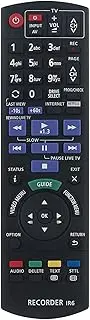 [TAVICE] N2QAYB001077 Remote Control Compatible with Panasonic BLU-RAY DISC/DVD Player/HDD Recorder DMRHWT260 DMRHWT260GN DMRPWT560 DMRPWT560GN DMRUBT1 DMRUBT1GL DMRUBT1GLK with Netflix