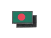 Flag patch printed badge country bangladesh