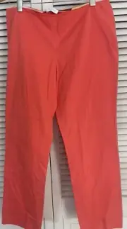 EMILIO PUCCI pink coral cropped pants size IT46 US 12