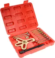 13Pce Harmonic Balancer Puller Removal Tool Set Gear/Crankshaft Pulley Steering