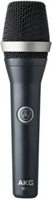 AKG D5C Professional Dynamic Cardioid Vocal Microphone XLR Black Power Cable NEW