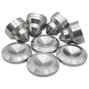 4PCS 20mm 304 Stainless Speaker Spikes Spring Damping Isolation Stand Feet + Pad