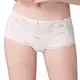 SWEAR 思薇爾 撩波無拘束之花系列M-XL蕾絲中低腰平口內褲(奶油色)