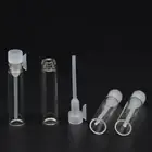 1/2/3ML Empty Mini Glass Bottles Perfume Testers Essential Oils Sample Container
