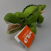 Wild Republic Green Alligator 10” Realistic Plush Stuffed Animal Toy New