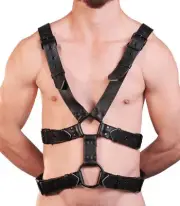 Love in Leather - Full Body Soft Leather Harness (BRA015)