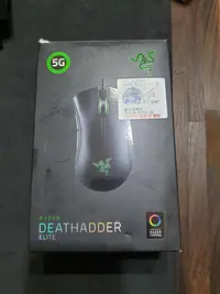 在飛比找Yahoo!奇摩拍賣優惠-精英版 RAZER 雷蛇 DeathAdder Elite 