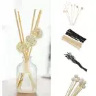 DIY Rattan Reed Home Fragrance Curl Diffuser Stick No Fire Aroma Replace Refill