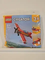 NEW SEALED Lego Creator 3-in-1 Iconic Red Plane, Boat 30669 NIP Item# 6471450