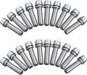 M5X20Mm Bike Allen Hex Tapered Stainless Bolts Screws with Washer for MTB STEM