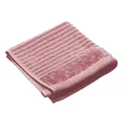 Jenny Mclean Royal Excellency Face Towel 2 ply sheared Border 600GSM - Rosebud