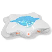 Memory Foam Pillows for Neck and Shoulder Pain Relief, Ergonomic Contour Bed Pil
