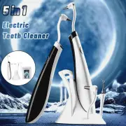 5 in 1 Electric Teeth Cleaner Dental Calculus Remover Scaler Tooth Cleaning Tool