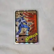 Marvel Masterpieces Vending Machine Foil Holo Prism Sticker - Cyclops