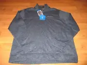 NEW NWT MENS EDDIE BAUER SNAP FRONT RADIATOR FLAME FLEECE SWEATSHIRT L LARGE