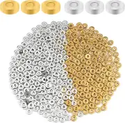KINBOM 1000 Pcs 6Mm Flat round Spacer Beads CCB Plastic Disc Heshi Beads for ...