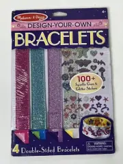 Melissa & Doug Design-Your-Own Bracelets 4 Double Sided Bracelets