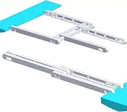 Cutting Mat Extension Tray for Cricut Maker 3/Maker/Explore Air3/2/1 Cutting Mat 12 x 12 Inches, Expansion Tray Compatible with Cricut Cutting Mat 12 x 24 Inch