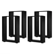 4X Coffee Dining Table Legs Bench Box DIY Steel Metal Industrial 40CM