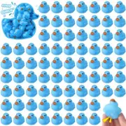 200 Pieces Mini Rubber Duck in Bulk Squeaky Rubber Ducks Bath Toys Tiny Float...