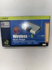 Cisco-Linksys WMB54G Wireless-G Music Bridge Adapter Router NEW SEALED