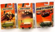 Matchbox VW kombi Volkswagen set of 3 models T2 bus Van Car combi Camper bus