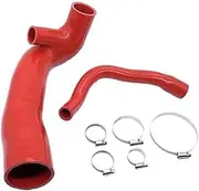 Rynplex Air Intake Red Silicone Air Intake Hose Turbo Inlet Pipe Kit, for, for S, for Clubman 1.6T R55 R56 R57 N14 Engine 2007-2010 Car Air Intake Hose