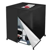 water tank cover, 1000 l, 210D, Oxford fabric, waterproof, dustproof, black