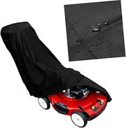 Yardwe Dust Cover for Lawn Mower Waterproof Mower Protective Cover Rainproof Lightweight Portable Made of Polyester Easy to Clean