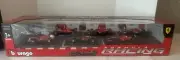 Bburago Ferrari Racing Formula 1 F1 1:43 Scale Die Cast Metal 6 Cars PackSet NIB
