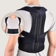 Posture Corrector Men Back Support Belt Sciatica Pain Relief Brace Back Strap