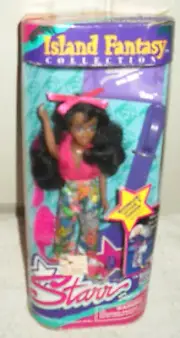 #10952 NIB Vintage Jakks Pacific Starr Model Agency Island Fantasy Toya Doll