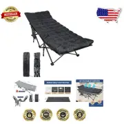 Lightweight Foldable Camping Cot with Portable Bag - Ultimate Outdoor Comfort
