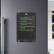 Magnetic to Do Grocery Shopping List Pad for Fridge | LCD Digital Checklist M...