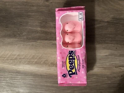 Pink Peep 5 Pack Marshmallow Chicks Candy Sweet Treat