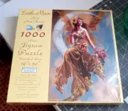 Earth Moon 1000 Pc Jigsaw Puzzle Nene Thomas 19"x 30" NEW Sealed Fantasy Gift