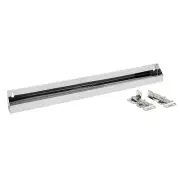 Rev-A-Shelf 6541-28-52 28 Inch Stainless Steel Slim Tip-Out Tray Organizer