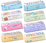 16 Packs Cute Sticky Notes, BetterJonny Mini Self-Stick Index Tabs,Colorful Darling Animal Group Marker Tabs for Students Home Office Gifts Tab Supplies, 8 Styles,120 Sheets/Pack, 1920 Sheets