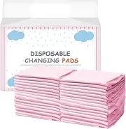 Incontinence Bed Sheets Disposable Incontinence Bed Pads Pack of 25 for Adults Children 45 x 60cm Absorbent Pads Incontinence Mattress Protector
